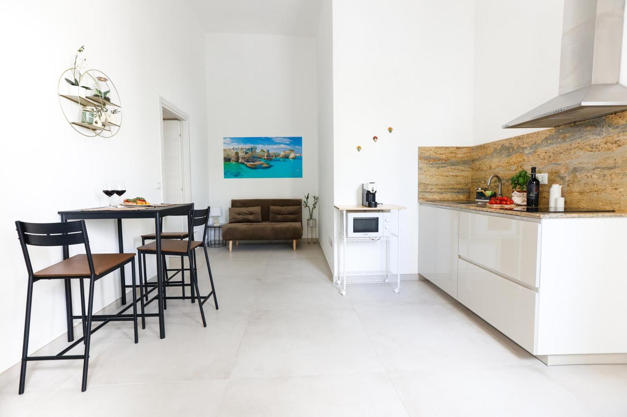 Appartamento Elegante Bilocale Con Giardino Lecce Esterno foto